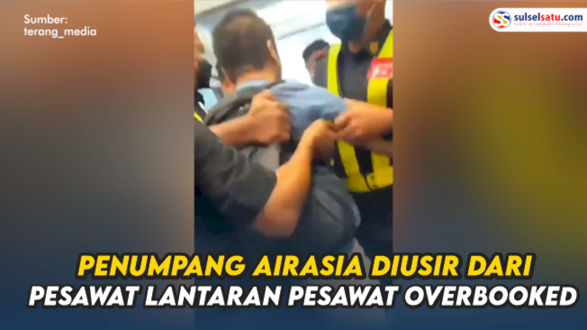 VIDEO: Penumpang AirAsia Diusir dari Pesawat Lantaran Pesawat Overbooked