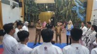 Kadispora Makassar Tinjau Langsung Latihan Atlet Karate