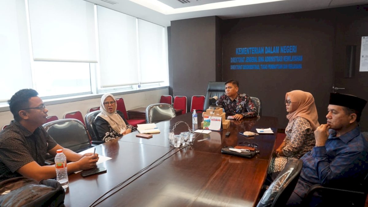 Kawal Pemekaran Desa Soroako, DPRD Luwu Timur Sambangi Kemendagri