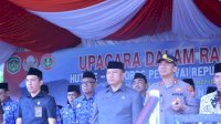 Ketua DPRD Lutim Hadir di Upacara Peringatan PGRI dan KORPRI di Lapangan Merdeka