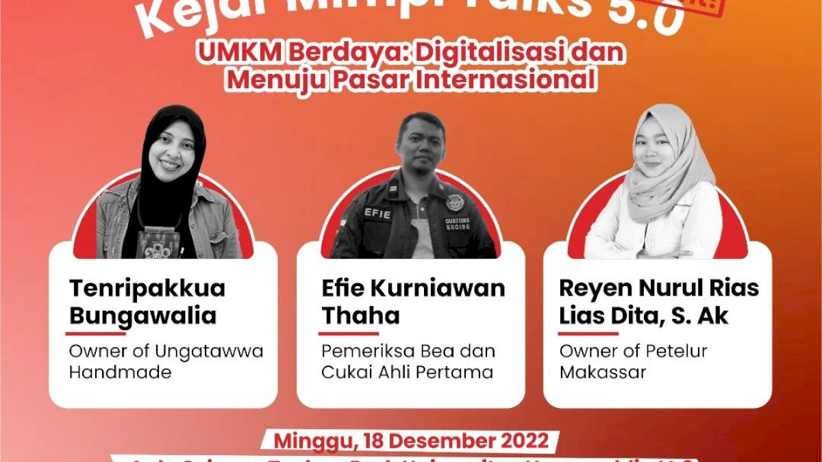 Komunitas Kejar Mimpi Makassar Gelar KejarMimpi Talks 5.0