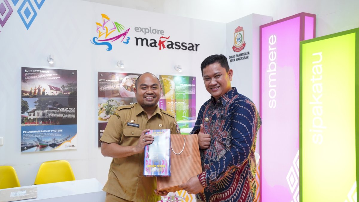 Diskusi bersama BAPPEDA Kabupaten Konawe, Dispar Kota Makassar Bahas Perkembangan Pariwisata Kota Makassar