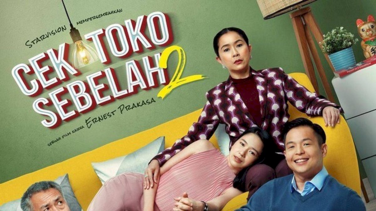 Baru Empat Hari Tayang di Bioskop, Film Cek Toko Sebelah 2 Sudah Ditonton 220 Ribu Kali
