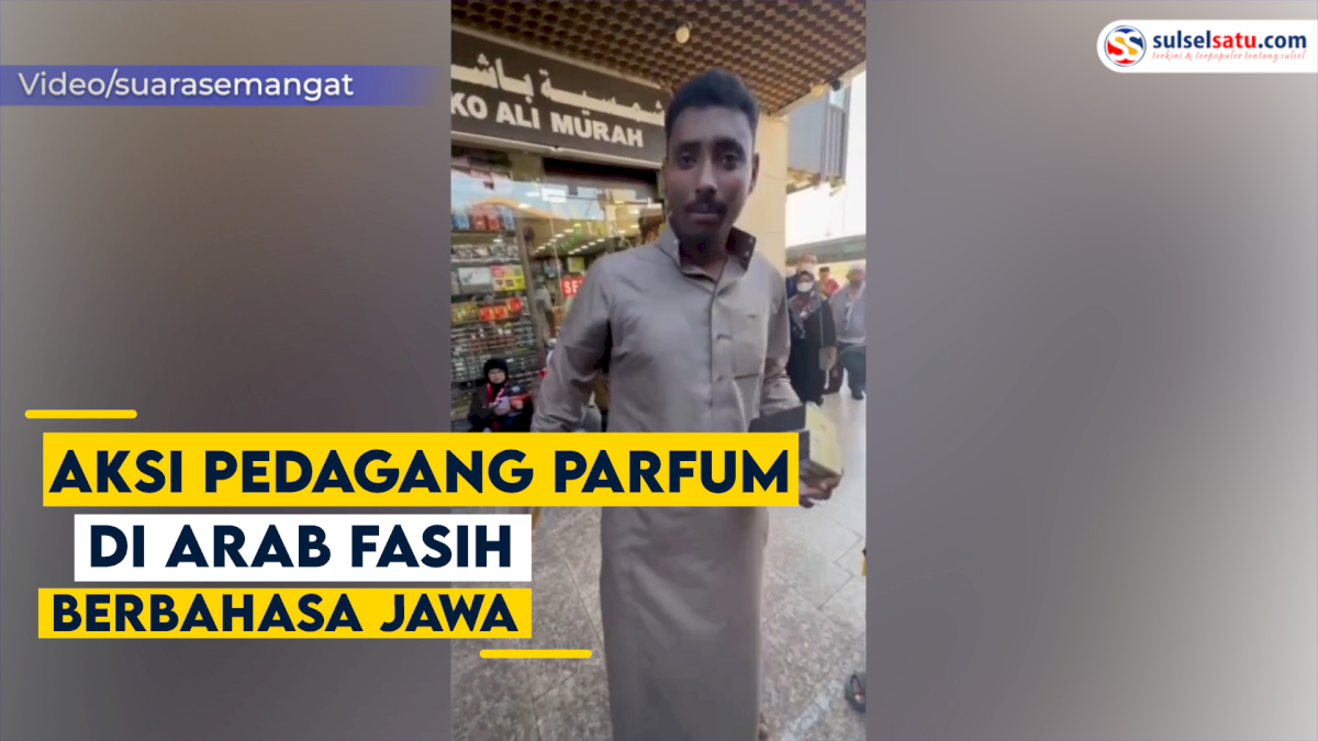 VIDEO: Aksi Pedagang Parfum di Arab Fasih Berbahasa Jawa