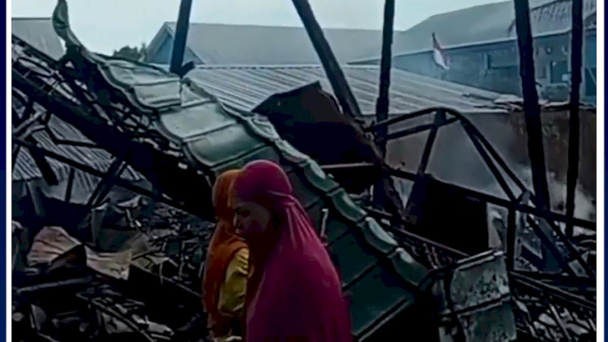 VIDEO: Kebakaran di Manggala, Satu Rumah Ludes Dilalap Api