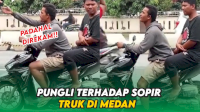 VIDEO: Pungli Terhadap Sopir Truk di Medan, Perekam Ancam Laporkan Pelaku ke Bobby Nasution