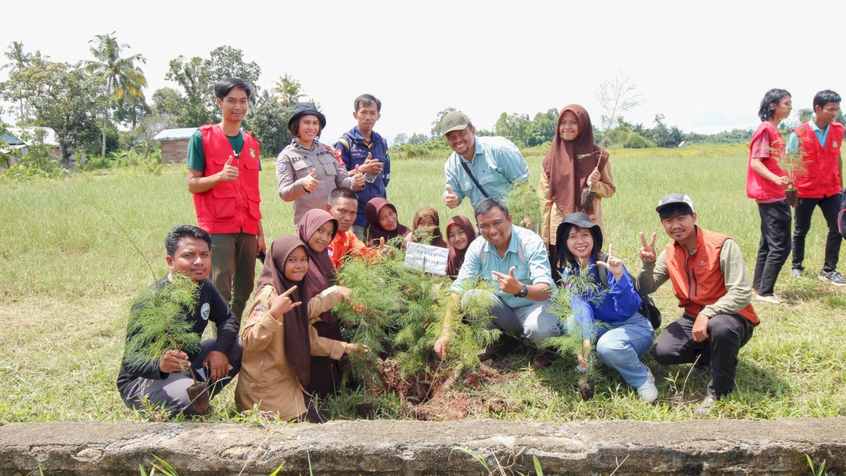 PT Vale Edukasi Pentingnya Menanam Pohon ke Pelajar Loeha