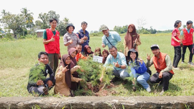 Pt Vale edukasi menanam pohon bagi siswa SD (dokumen: istimewa)