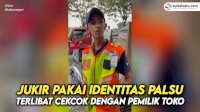 VIDEO: Viral, Jukir Pakai Identitas Palsu Terlibat Cekcok dengan Pemilik Toko