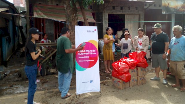 IOH salurkan bantaun kepada korban banjir dan longsor di Manado (dokumen: istimewa)