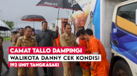 VIDEO: Camat Tallo Dampingi Walikota Danny Cek Kondisi 192 Unit Tangkasaki