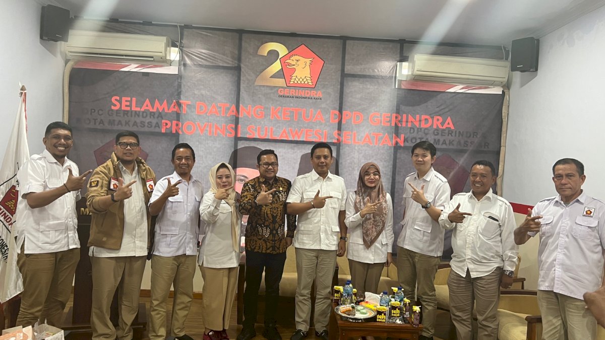 Andi Iwan Solidkan Kader Gerindra Makassar, Erick Horas: Pemilu 2024 Kita Siap Menang