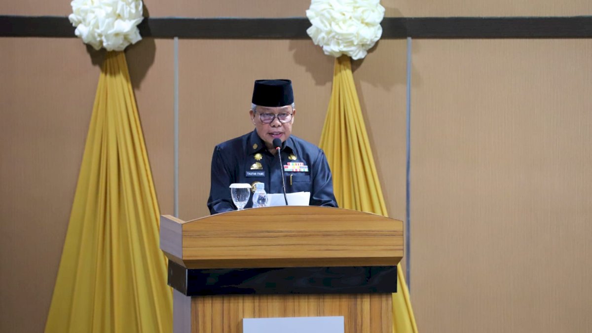 Wali Kota Parepare Beri Ucapan Selamat HUT Baznas Ke-22