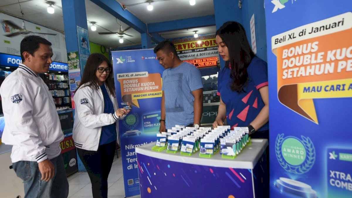 Awali 2023, XL Axiata Beri Bonus Double Kuota Setahun Penuh