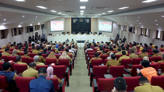 Rapat Koordinasi Lingkup Pemerintah Kota (Pemkot) Makassar bersama DJP Sulselbartra (dokumen: istimewa)