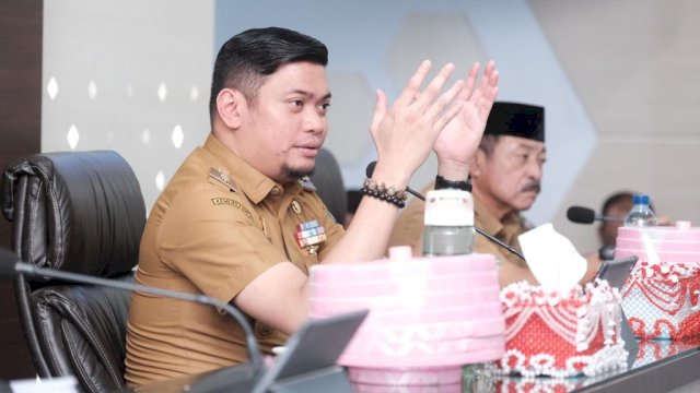 Bupati Gowa Adnan Purichta Ichsan meminta SKPD cepat lakukan peneyerapan APBD (dokumen: istimewa)