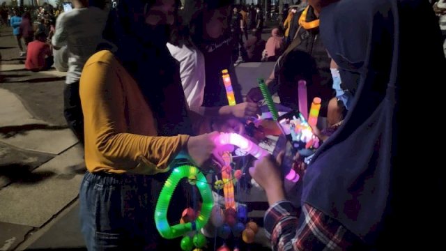 Salah satu pedagang latto-latto di Makassar (dokumen: istimewa)