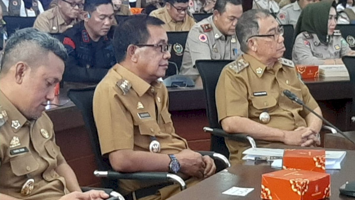 Tanggap Atasi Penanganan Bencana, Wakil Bupati Barru Ikuti Rakor Bersama BNPB