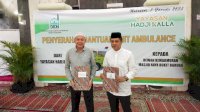Yayasan Hadji Kalla Beri Bantuan CSR Ambulans untuk Masjid Raya Bukit Baruga