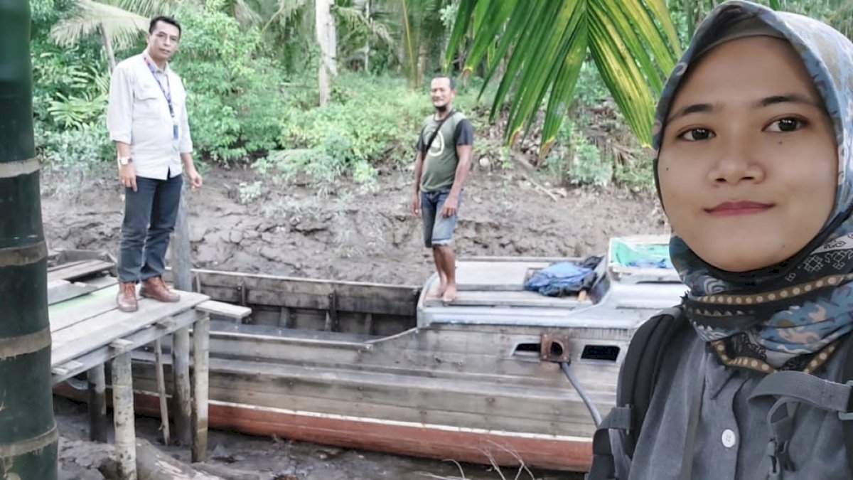 Mengenal Resti, Mantri BRI Tangguh Yang Melayani Masyarakat Sungai Guntung