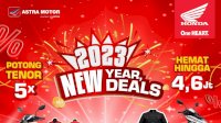 Yuk! Nikmati Tahun Baru dengan Motor Baru Bersama Honda