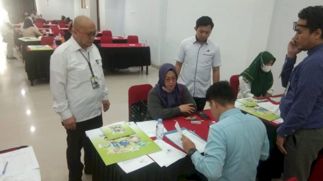 Nasabah korban oknum Bank Sulselbar masih memercayakan menyimpan uang di Bank Sulselbar (dokumen: istimewa)