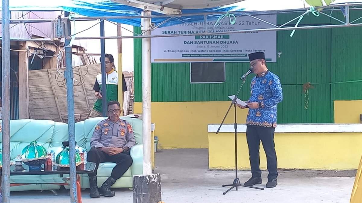 Program Rutilahu Baznas Dapat Apresiasi Dari Wali Kota Parepare