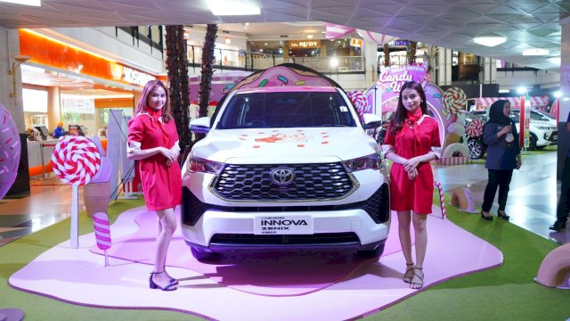 Pameran otomotif Kalla Toyota Candy World di Mal Ratu Indah (dokumen: istimewa)