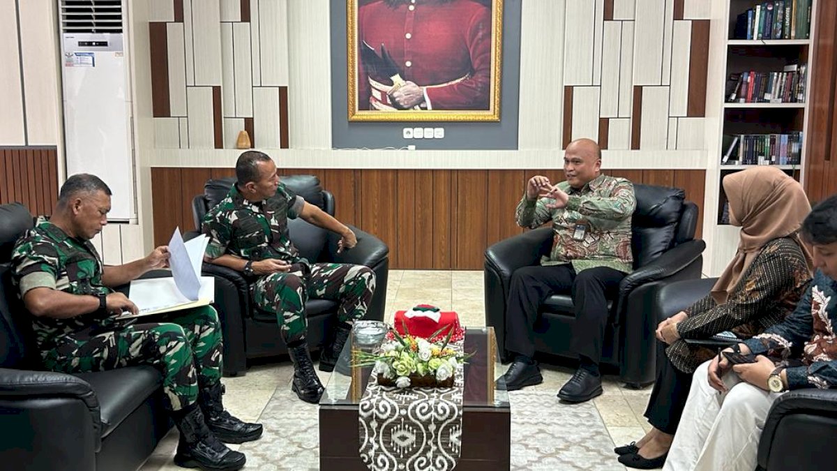 KPPU Kanwil VI Perkuat Sinergi Bersama Pangdam XIV Hasanuddin