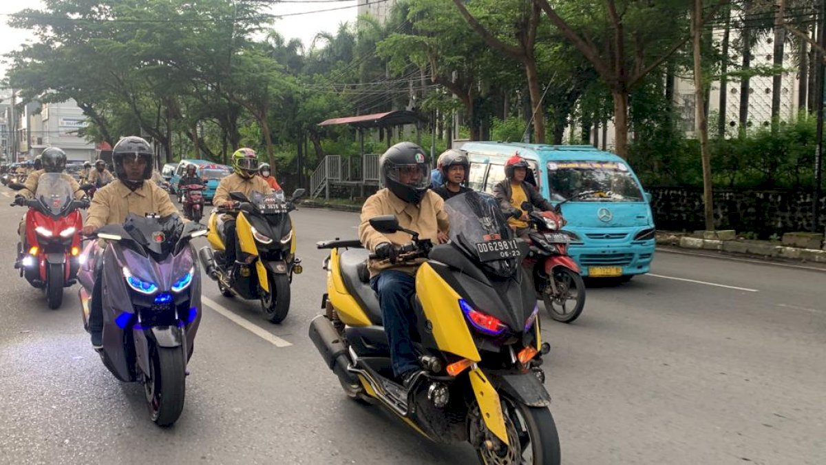 All New Yamaha XMax Connected Resmi Mengaspal di Makassar, PT SJAM Target 200 Penjualan Setiap Bulan