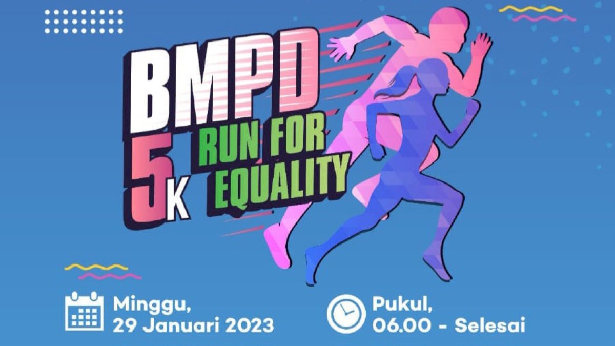 BMPD Sulsel Edukasi Masyarakat Anti Mager Lewat Banker Runners Fun Run