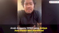 VIDEO: Anak Anggota DPRD yang Aniaya Juru Parkir Beri Klarifikasi
