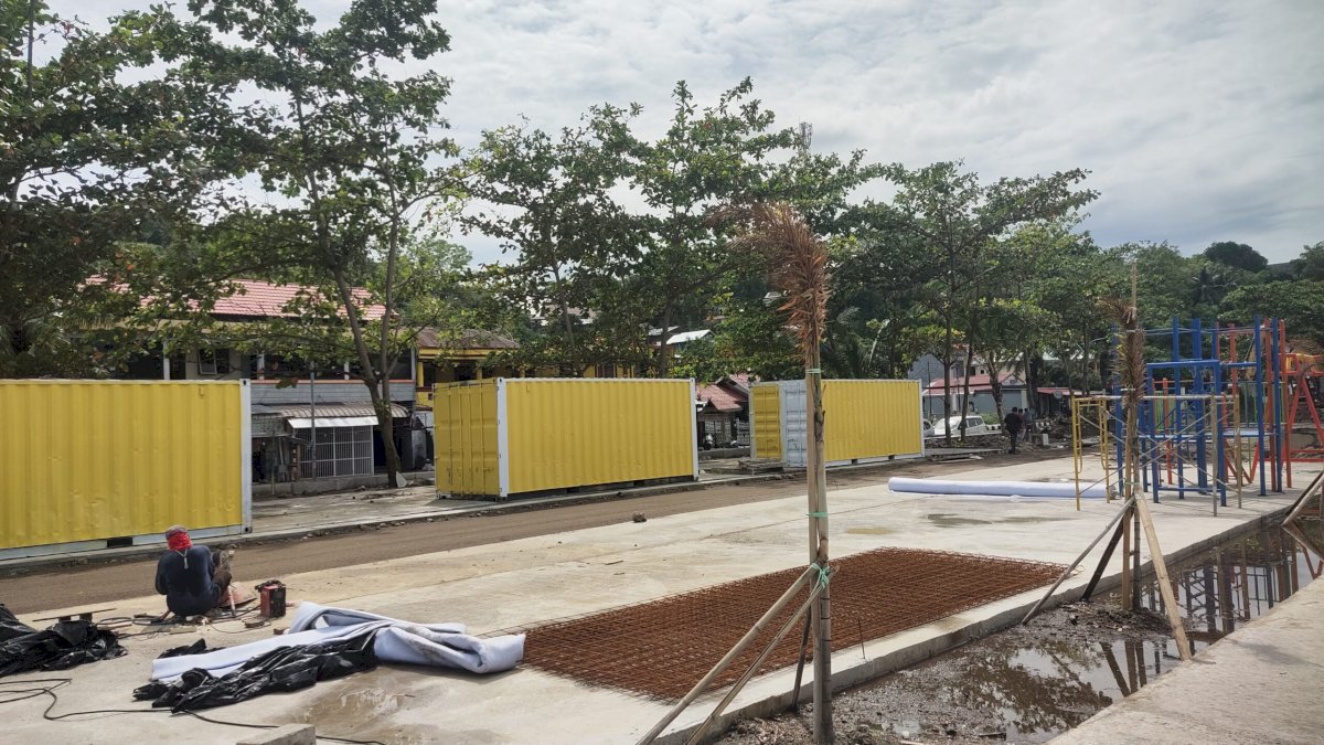 Pembangunan Wisata Kuliner di Parepare, Taufan Pawe : In Sha Allah Akhir Januari Bisa Dimanfaatkan