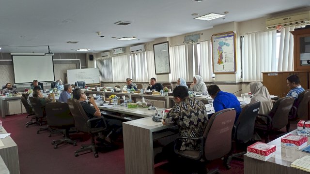 Rapat evaluasi DPRD Sulsel. (Foto/Sulselsatu.com) 