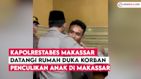 VIDEO: Kapolrestabes Makassar Datangi Rumah Duka Korban Penculikan Anak di Makassar
