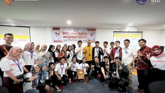 Suasana pelatihan Dispora UMKM Academy 2022 (dokumen: Instagram Dispora Kota Makassar)