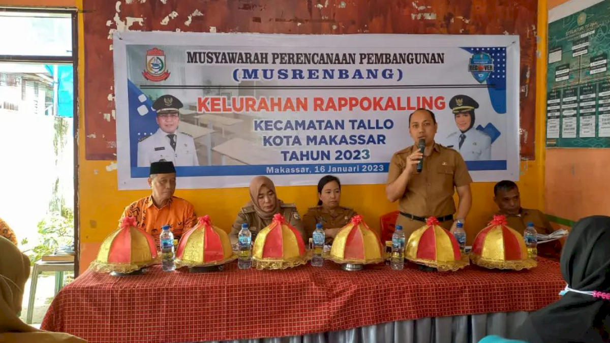 Bappeda Makassar Hadiri Musrenbang Kelurahan Rappokalling