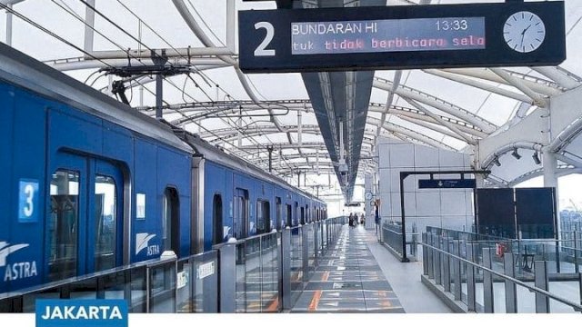 Sistem transportasi Jakarta urutan ke-38 terbaik di dunia (dokumen: Molanews).