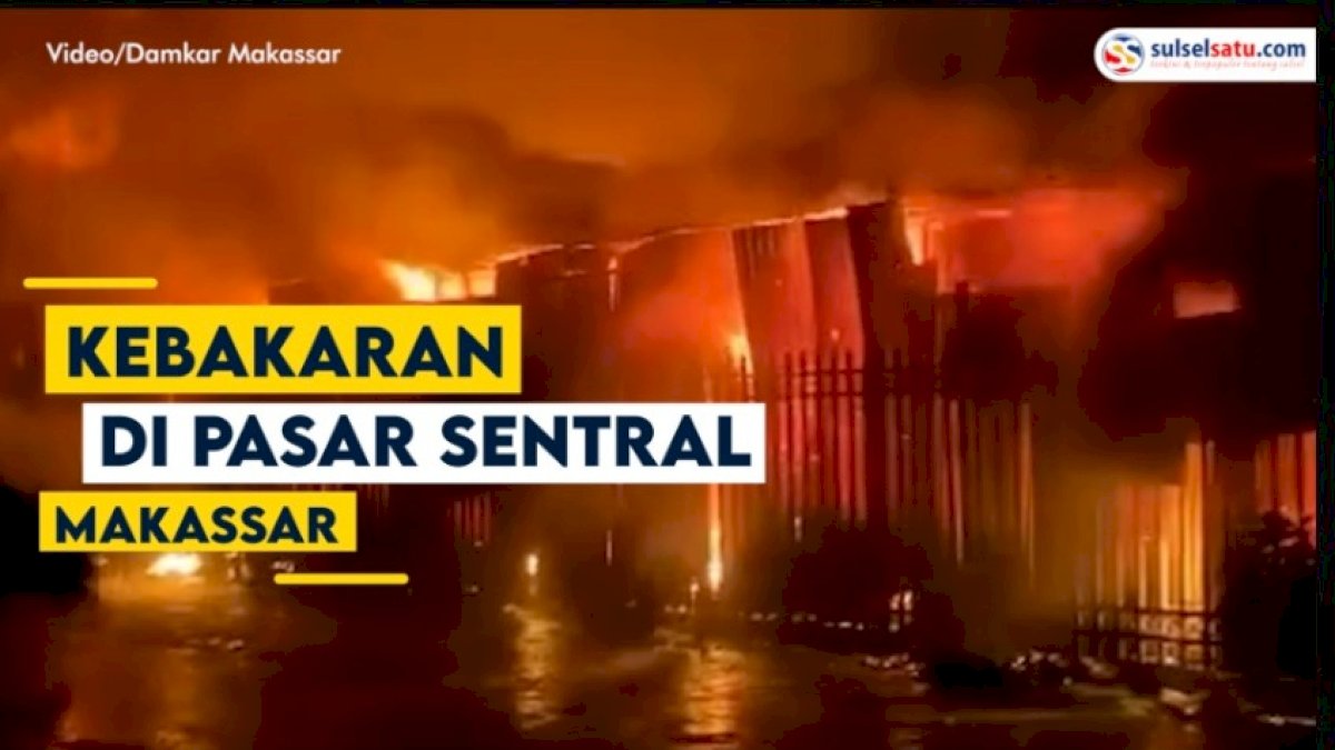 900 Pedagang Korban Kebakaran Pasar Sentral Sementara Bakal Pindah ke Jalan HOS Cokroaminoto