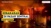 900 Pedagang Korban Kebakaran Pasar Sentral Sementara Bakal Pindah ke Jalan HOS Cokroaminoto