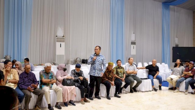 Danny pamit sebagai Ketua IKA Arsitek Unhas. (Foto: Ist)