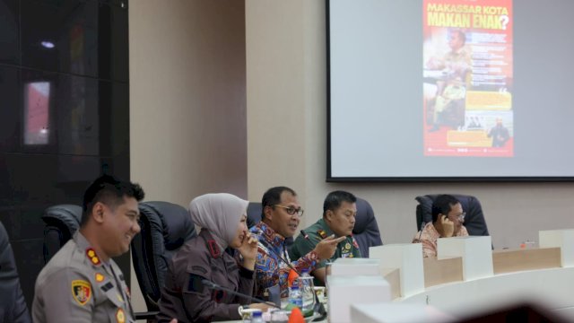 Rakor pengendalian inflasi 2023 Pemkot Makassar. (Foto: Ist)
