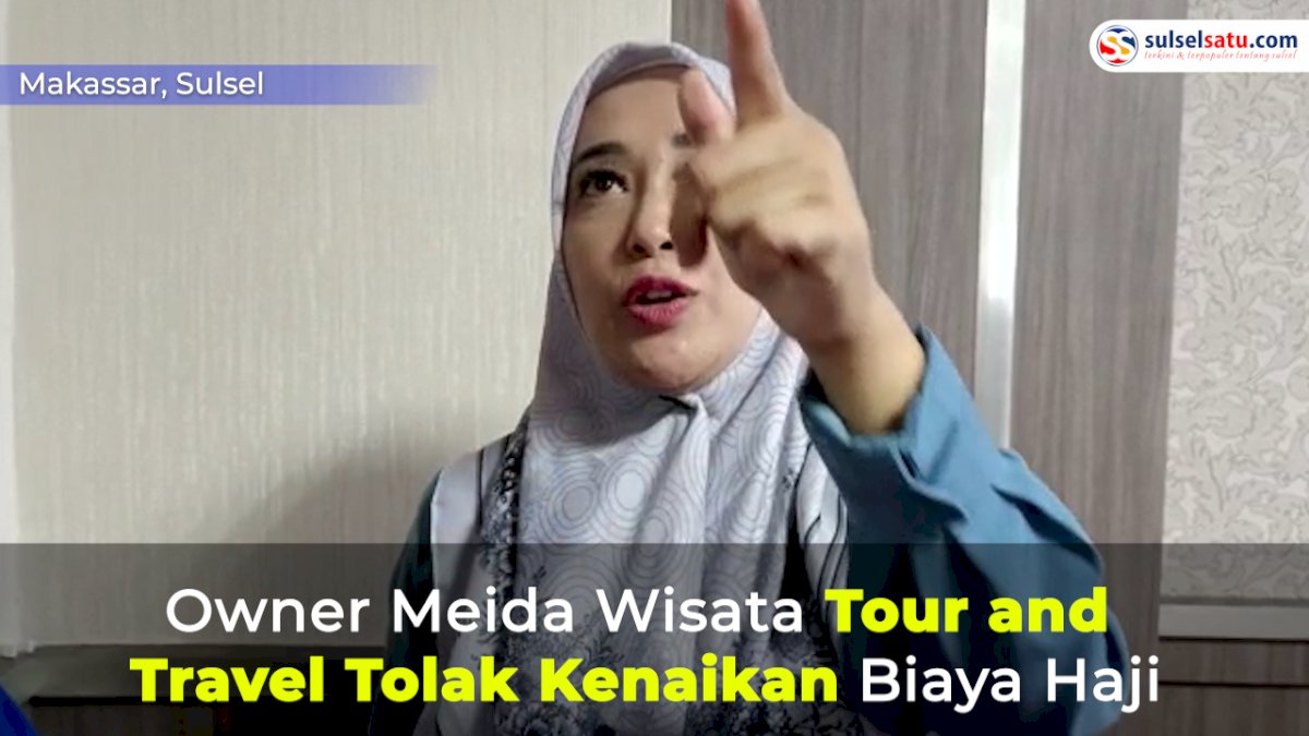 VIDEO: Owner Meida Wisata Tour and Travel Tolak Kenaikan Biaya Haji