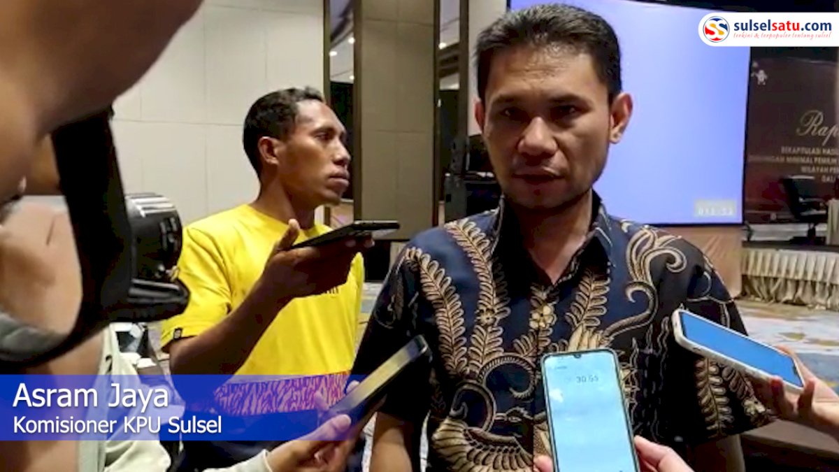VIDEO: KPU Sulsel Rapat Pleno Vermin Bacalon Anggota DPD RI