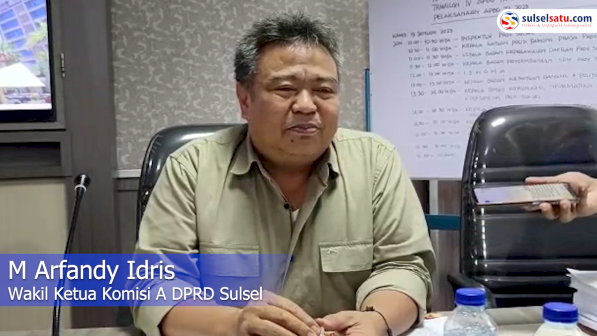 VIDEO: Dewan Harap Gubernur Sulsel Segera Isi Jabatan Eselon 2 yang Lowong