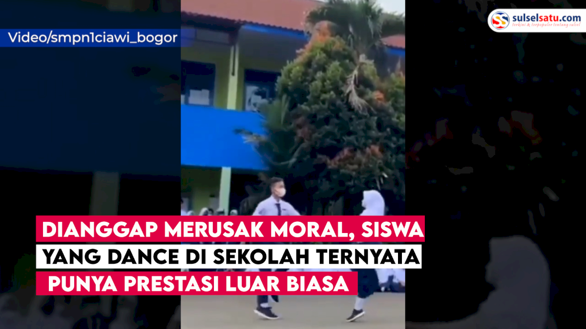 VIDEO: Dianggap Merusak Moral, Siswa yang Dance di Sekolah Ternyata Punya Prestasi Luar Biasa