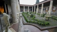 Penampakan Rumah Mewah Sisa Letusan Gunung Vesuvius di Kota Maksiat Pompeii