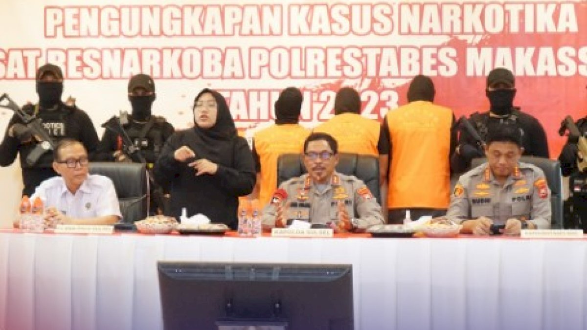 Rentetan Proses Pengungkapan Sabu 43.6 Kilogram Polrestabes Makassar