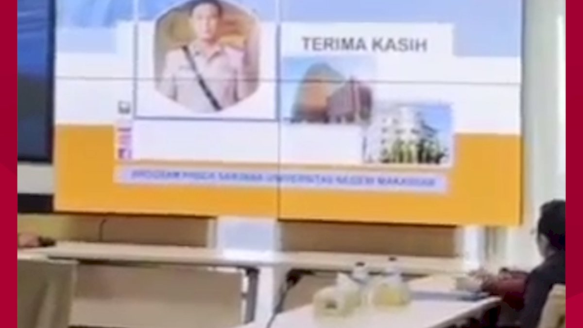 VIDEO: Kapolrestabes Makassar Seminar Proposal Disertasi di Pascasarjana UNM