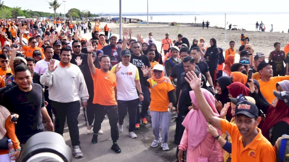 Panitia Klaim Pendaftar Jalan Sehat Satu Putaran di Makassar Membludak